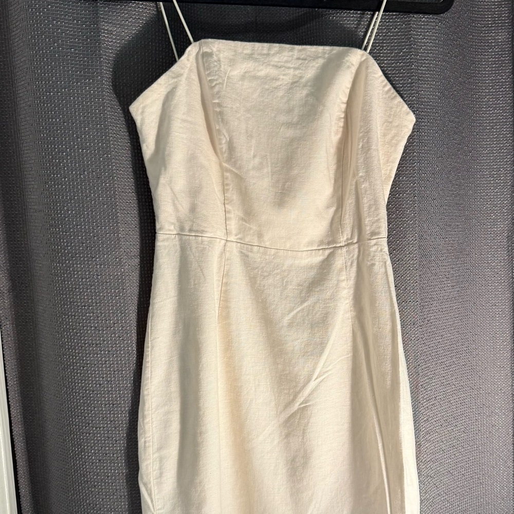 Urban Outfitters Colette Off White Cream Mini Dresa